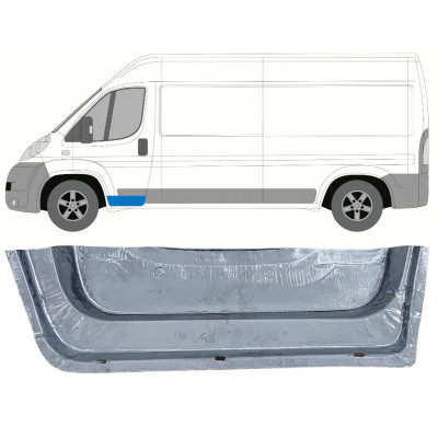 Priekinių durų vidinė dalis už Fiat Ducato 2006- / Kairė 12002