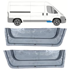 Priekinių durų vidinė dalis už Peugeot Boxer 2006-2025 / Kairė + Dešinė / Rinkinys 14327