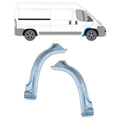 Lankas prie priekinio rato už Fiat Ducato 2006-2025 / Kairė + Dešinė / Rinkinys 11471