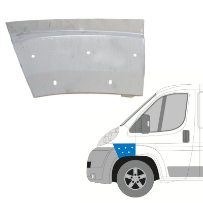 Sparno apatinė dalis už Fiat Ducato 2006-2014 / Kairė 14705