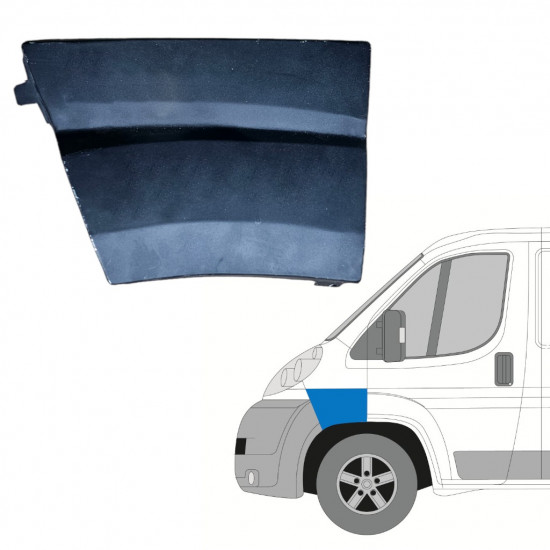 Sparno apatinė dalis už Fiat Ducato 2006-2014 / Kairė 12885