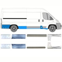 Slenkstis, apatinė už Peugeot Boxer 2006-2026 / Kairė + Dešinė / Rinkinys 14164