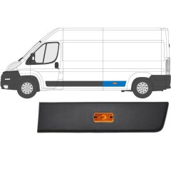 Sparno juosta galinė su lempa už Fiat Ducato 2006-2018 / Kairė / Rinkinys 10679
