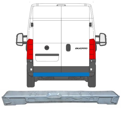 Galinė panelė už Peugeot Boxer 2006-2026 16870