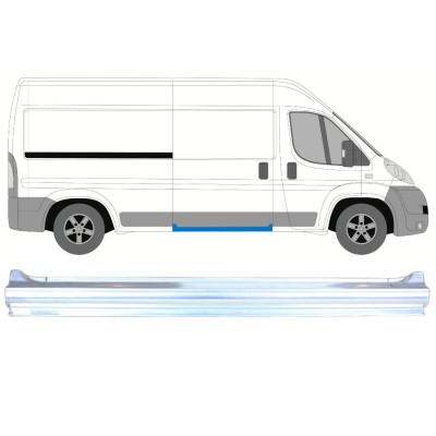 Slenkstis po slankiojančiomis durimis už Fiat Ducato 2006-2026 / Dešinė 8316