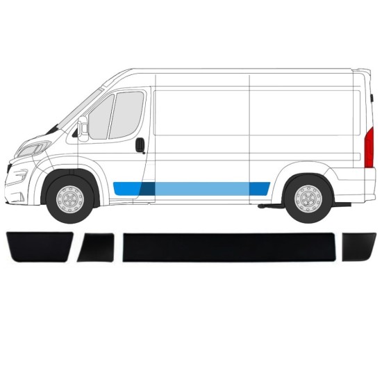 Juostelių rinkinys už Fiat Ducato 2018- / Kairė / 15040 Juostelių rinkinys už Fiat Ducato 2018- / Kairė / 15040