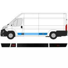 Juostelių rinkinys už Peugeot Boxer 2018- / Kairė / 14423