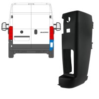 Galinio bamperio kampas 180 laipsnių už Citroen Jumper 2018- / Dešinė 15423