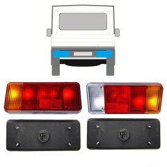 Galinis žibintas už Citroen Jumper 2006-2014 / Kairė + Dešinė 15340