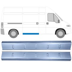 Slenkstis vidinė dalis už Peugeot Boxer 1994-2006 / Kairė + Dešinė / Rinkinys 14133