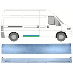 Stumdomų durų dalis už Fiat Ducato 1994-2006 / Dešinė / Rinkinys 12688