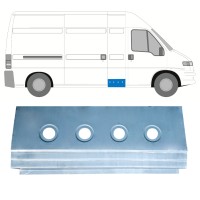 Slenkstis vidinė dalis už Citroen Jumper 1994-2006 / Kairė = Dešinė (simetriška) 17305