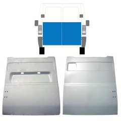 Galinių durų dalis už Fiat Ducato 1994-2006 / Kairė + Dešinė / Rinkinys 9860