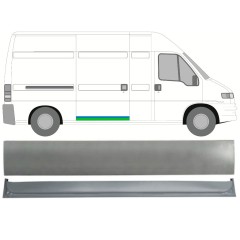 Stumdomų durų vidinė + išorinė dalis už Citroen Jumper 1994-2006 / Dešinė 16173