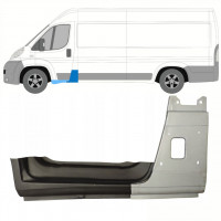 Šono skarda + Slenkstis apatinė už Fiat Ducato 2006- / Kairė / Rinkinys 8743