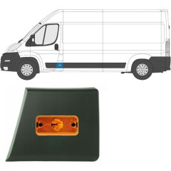 Sparno juosta priekinio statramsčio su lempa už Citroen Jumper 2006-2018 / Kairė / Rinkinys 14136