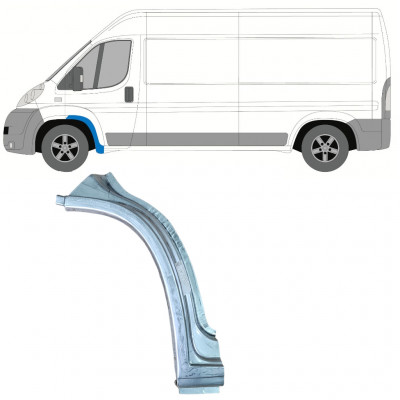 Lankas prie priekinio rato už Fiat Ducato 2006- / Kairė 11469