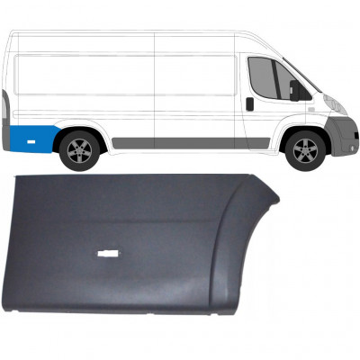 Sparno juosta galinė už Fiat Ducato 2006- / XLWB / Dešinė 6556