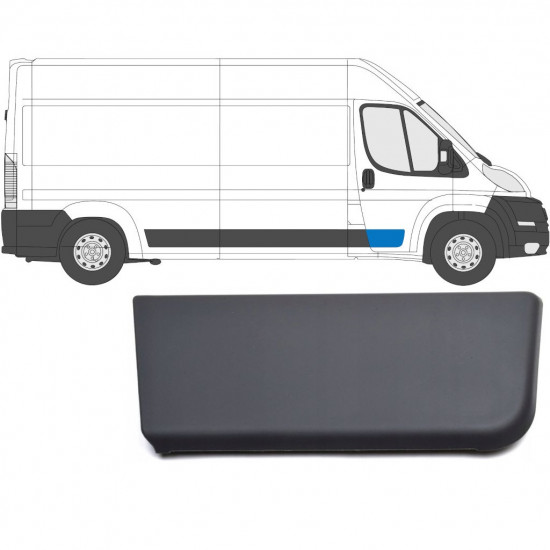 Priekinių durų Sparno juosta už Fiat Ducato 2006- / Dešinė 6529