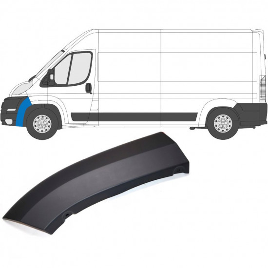 Priekinio bamperio Sparno juosta už Fiat Ducato 2006- / Kairė 6539