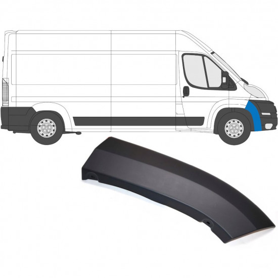 Priekinio bamperio Sparno juosta už Fiat Ducato 2006- / Dešinė 6538