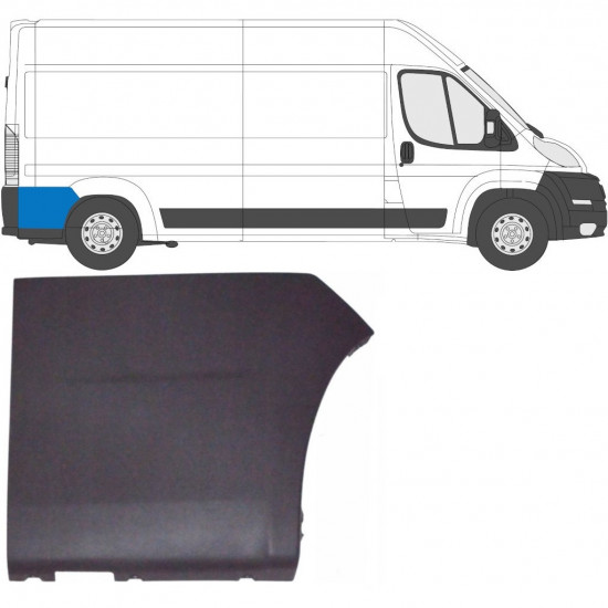 Sparno juosta galinio sparno už Fiat Ducato 2006- / Dešinė 6552