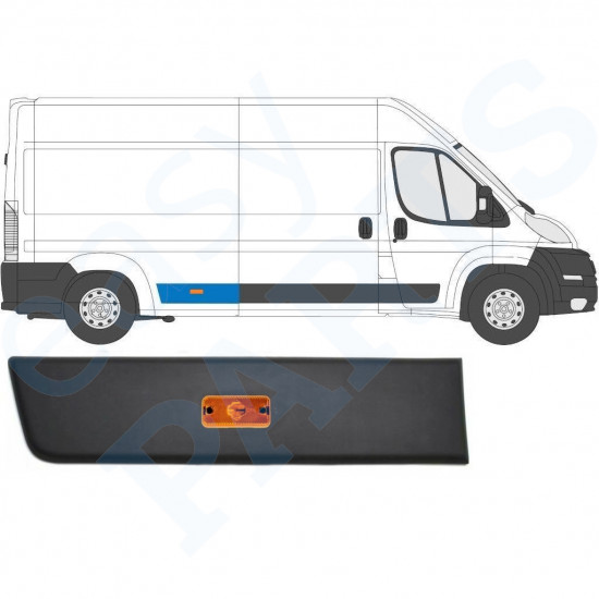 Sparno juosta galinė su lempa už Fiat Ducato 2006- / Dešinė /  10680