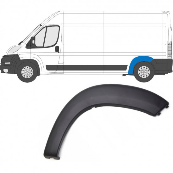 Sparno juosta galinio sparno už Fiat Ducato 2006- / Kairė 6555