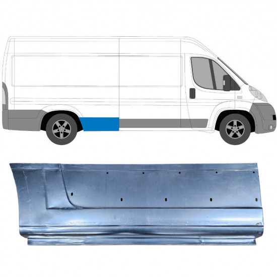 Galinė arka už Fiat Ducato 2006- / Dešinė 6527