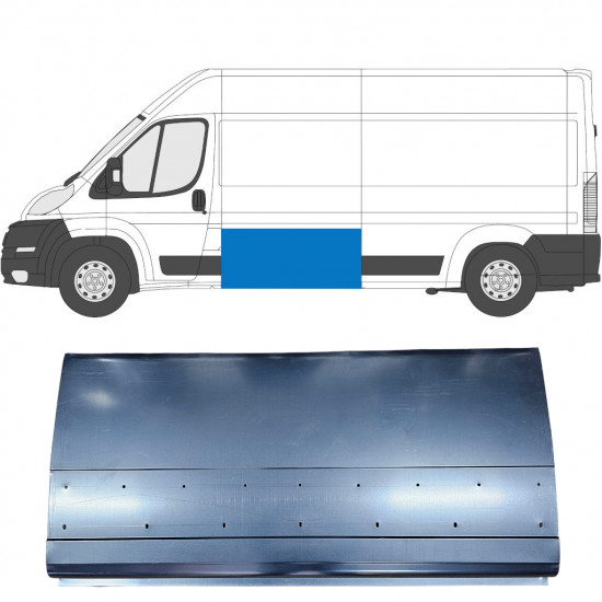 Šono aukšta dalis už Fiat Ducato 2006- / Kairė = Dešinė (simetriška) 6526