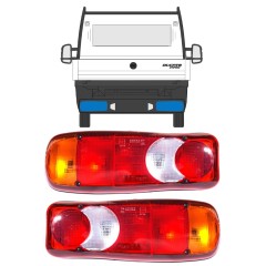 Galinis žibintas už Fiat Ducato 2014-2018 / Dešinė / Rinkinys 9840