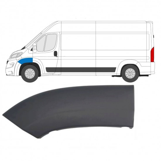 Sparno juosta priekinio sparno už Fiat Ducato 2014-2018 / Kairė 7769