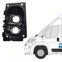 Kuro bako dangtelio korpusas už Fiat Ducato 2014-2018 / Kairė 15135