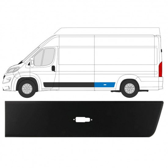 Sparno juosta galinė už Fiat Ducato 2018- / Kairė 7793