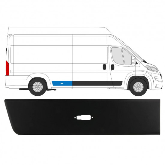 Sparno juosta galinė už Fiat Ducato 2018- / Dešinė 7792