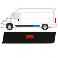 Sparno juosta galinė su lempa už Peugeot Boxer 2018- / Kairė 13091