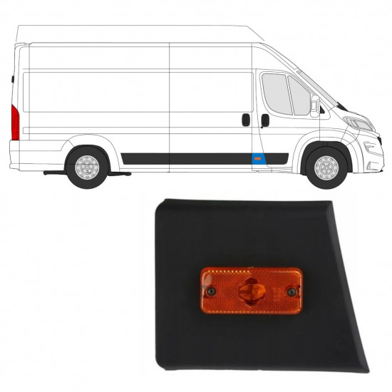 Sparno juosta priekinio statramsčio su lempa už Fiat Ducato 2018- / Dešinė 7801