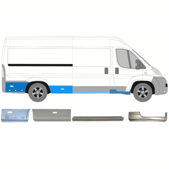 Remonto komplektas už Peugeot Boxer 2006-2026 / Dešinė 16803