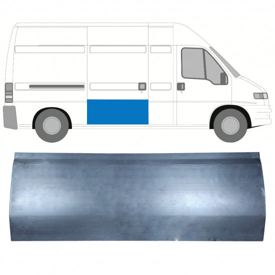 Stumdomų durų dalis už Fiat Ducato Boxer Relay 1994-2006 / Kairė = Dešinė (simetriška) 5759