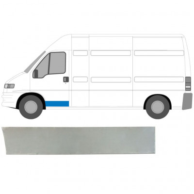 Priekinių durų išorinė dalis už Fiat Ducato Boxer Relay 1994-2006 / Kairė 6487