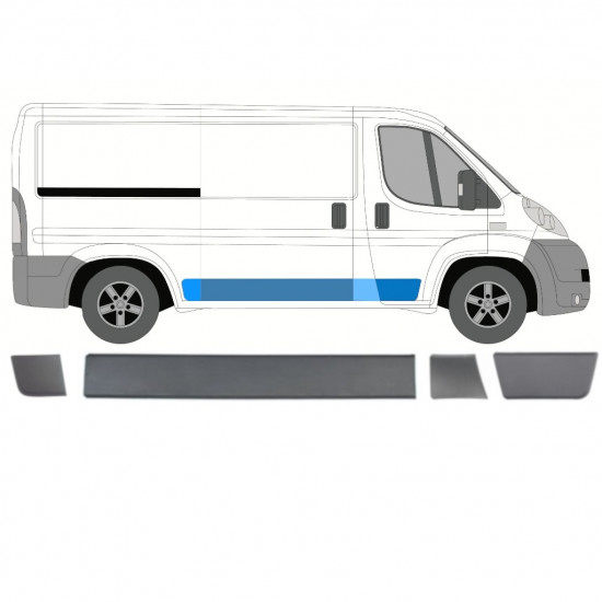 Juostelių rinkinys už Fiat Ducato Boxer Relay 2006-2018 / SWB / Dešinė /  8464