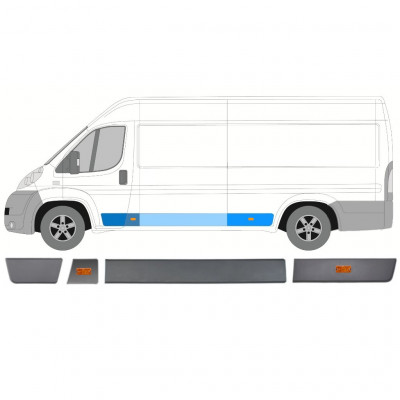 Juostelių rinkinys su lempa už Fiat Ducato 2006- / Kairė /  10449