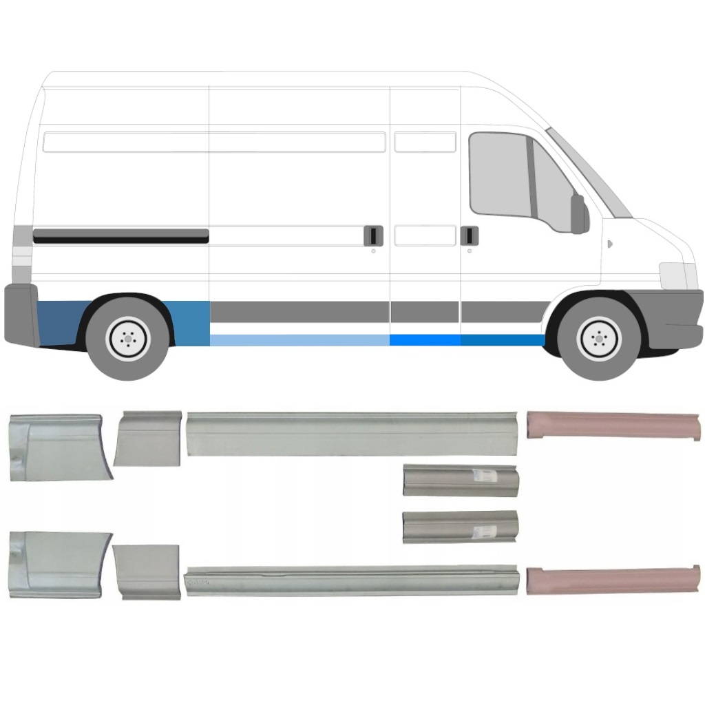 Remonto Komplektas Už Fiat Ducato Boxer Relay 1994- / 5757