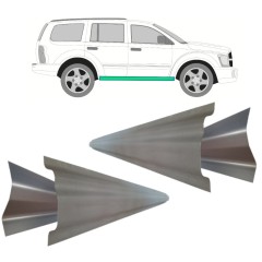 Slenkstis vidinė + išorinė dalis už Dodge Durango 2003-2008 / Kairė + Dešinė / Rinkinys 11459