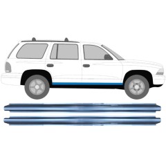Slenkstis, apatinė už Dodge Durango 1997-2004 / Kairė + Dešinė / Rinkinys 11372