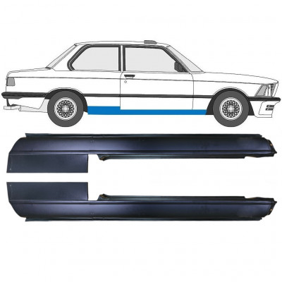 Visas slenkstis už BMW 3 E21 1975-1984 / Kairė + Dešinė / Rinkinys 6408