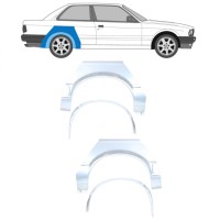Galinės arkos vidinė + išorinė dalis už BMW 3 E30 1987-1994 / Rinkinys 10853