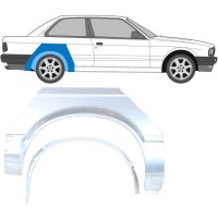 Galinės arkos vidinė + išorinė dalis už BMW 3 E30 1982-1987 / Dešinė / Rinkinys 10848