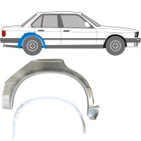 Galinės arkos vidinė + išorinė dalis už BMW 3 E30 1982-1987 / Dešinė / Rinkinys 10857