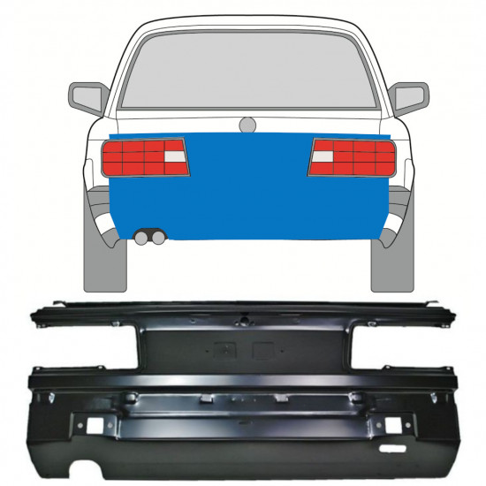 Galinė panelė už BMW 3 E30 1987-1994 11382